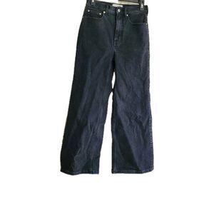 Everlane Black The Way High Sailor Jeans Size 26 Crop